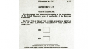 BREXIT 14 ComMark Vote